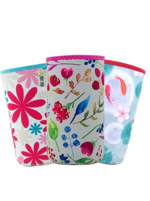 Kivanta Isolierhülle 1200 ml / 3er Set | Blüten