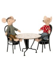 Maileg Tisch Esstisch Set mit 2 Stühlen