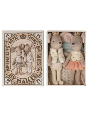 Maileg Little Brother / Little Sister Mouse - Prinzessin...