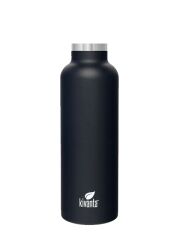 Kivanta 700 ml isolierte Edelstahlflasche Schwarz - Mix...