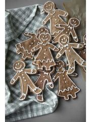 IB Laursen Lebkuchen Paar Anh&auml;nger (2 St&uuml;ck)