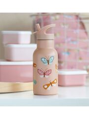 A Little Lovely Company Isolierflasche - 350 ml / Schmetterlinge