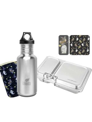 LunchBuddy Lunchbox + Flasche "kleine Hexe" / 5-teilig