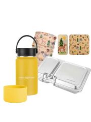 LunchBuddy Lunchbox + Isolierflasche "Camping" / 6-teilig
