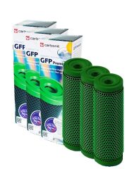 Carbonit 3er Set Aktivkohle-Filterpatrone GFP Premium U-9