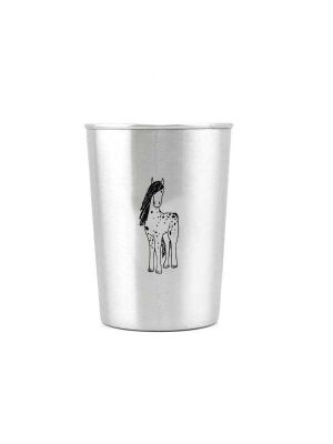 LunchBuddy Edelstahl Trinkbecher 300 ml | LOVE HORSES