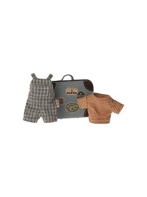 Maileg Big Brother / Big Sister Mouse - Overall und Hemd...