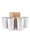 LunchBuddy Edelstahl Becher 300 ml 4er Set - Mäuse