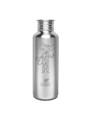 Kivanta 750 ml Edelstahlflasche "Maus" Edition (ohne Deckel) - Kunst