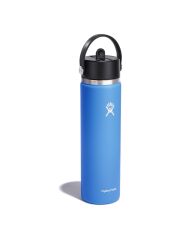 Hydro Flask 24 oz (710 ml) Wide Mouth Isolierflasche mit Flex Straw Cap - Cascade