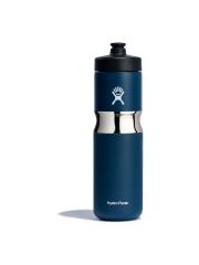 Hydro Flask 20 oz (591 ml) Wide Mouth isolierte Trinkflasche Sport Bottle - Indigo