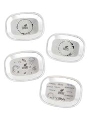 Edelstahl Deckel für Kivanta Lunchbox XL - 4er Set (2)