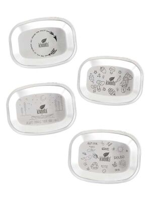Edelstahl Deckel für Kivanta Lunchbox XL - 4er Set (4)