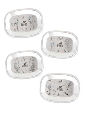 Edelstahl Deckel für Kivanta Lunchbox XL - 4er Set (5)