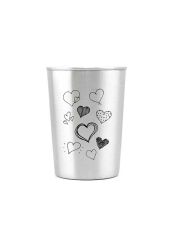 LunchBuddy Edelstahl Trinkbecher 300 ml | Herzen