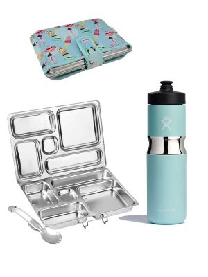 Sparset mit Sport Bottle und Bentobox / 4-teilig (Dew)