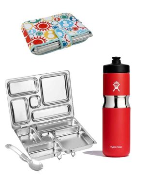 Sparset mit Sport Bottle & Bentobox / 4-teilig (Goji)