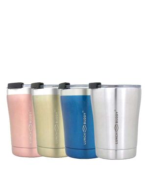 LunchBuddy Vorteils-Set: 4 x isolierter Kaffeebecher 250 ml