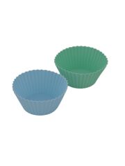 FlexiForm Muffin Liner "Pastell" / 2er Set (blau & grün)