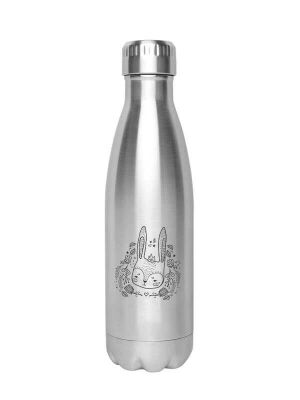 Kivanta 500 ml isolierte Edelstahlflasche | Hase (royal)