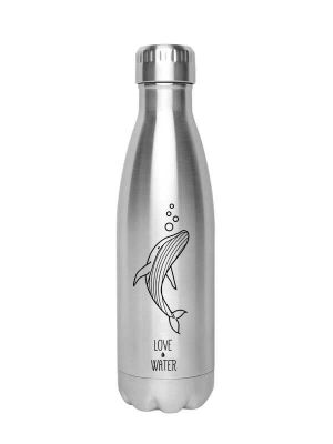 Kivanta 500 ml solierte Edelstahlflasche / Wal