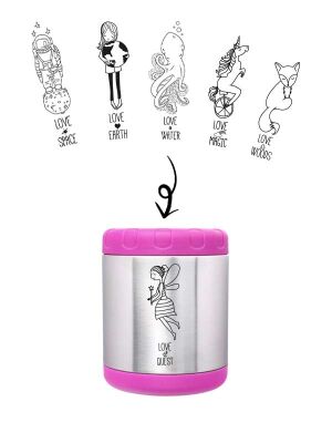 LunchBuddy Isolierbehälter 700 ml / Fuchsia -...