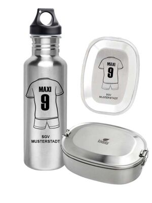 Kivanta 750 ml Trinkflasche & Dose mit...