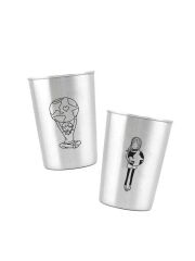 LunchBuddy Edelstahl Trinkbecher-Set / Love Earth Edition
