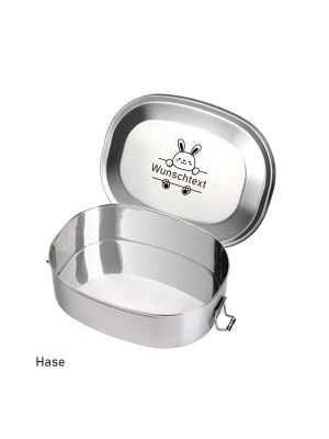 Kivanta Brotdose M - Tiere mit Personalisierung (13...