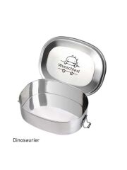 Kivanta Brotdose XL aus Edelstahl | Tiere + extra neutraler Deckel (13 Variationen)