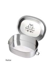 Kivanta Brotdose XL aus Edelstahl | Tiere + extra neutraler Deckel (13 Variationen)