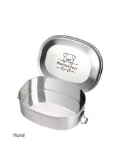 Kivanta Brotdose XL aus Edelstahl | Tiere + extra neutraler Deckel (13 Variationen)