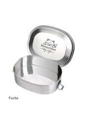 Kivanta Brotdose XL aus Edelstahl | Tiere + extra neutraler Deckel (13 Variationen)