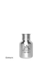 Kivanta 350 ml Edelstahl Trinkflasche (ohne Deckel) | Tiere inkl. Personalisierung (13 Variationen)