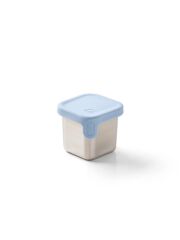 PlanetBox Little Square Dipper (Launch & Shuttle) mit Silikondeckel - Cloudy Day