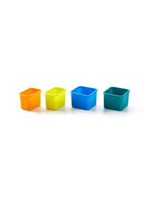 PlanetBox Pods 4er-Set – Silikonförmchen...