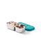 PlanetBox Brotdose Day Tripper Snack Container - Lagoon Terrazzo