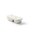 PlanetBox Edelstahl-Snackdose Day Tripper | White Sand Terrazzo