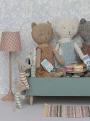 Maileg Vintage Stehleuchte f&uuml;r Maileg Teddys &amp; Hasen (Gr. 1) - dunkles Powder