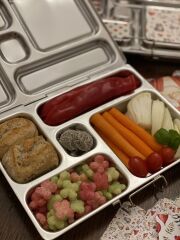 LunchBuddy Lunchbox "5 Stars" mit 5 Fächern / 2er Set