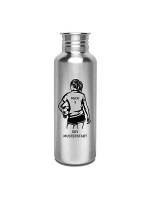 Kivanta 750 ml Edelstahl Trinkflasche Fussballtrikot inkl...