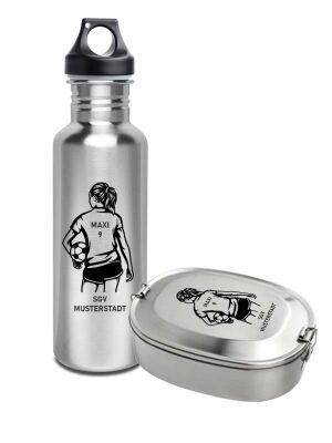 Kivanta 750 ml Trinkflasche & Dose mit...