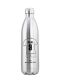 Kivanta 1000 ml isolierte Edelstahlflasche - Fussballtrikot inkl Wunschgravur