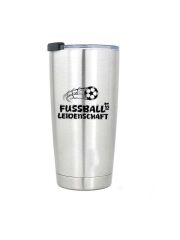 LunchBuddy Isolierbecher XL 570 ml - Fußball ist Leidenschaft