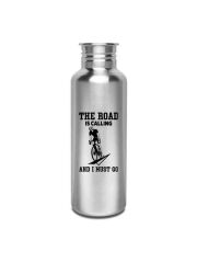 Kivanta 750 ml Edelstahl Trinkflasche (ohne Deckel) | The Road is calling