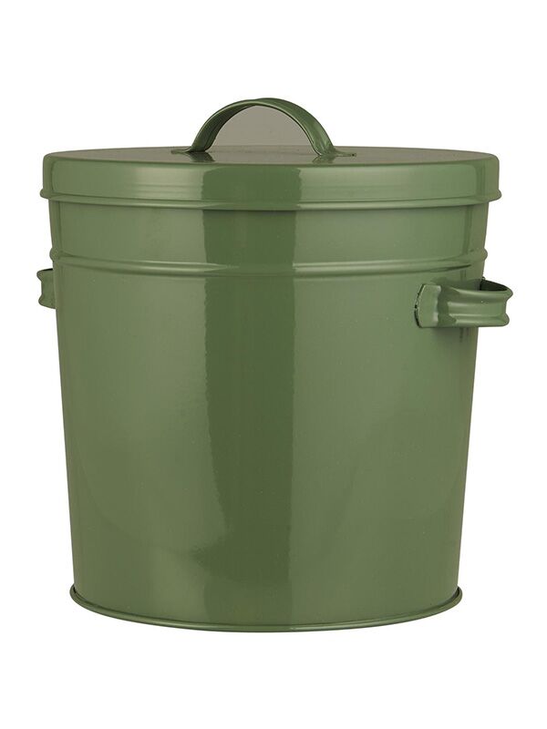 IB Laursen Eimer mit Deckel (5 l) - grün | Lifestyle