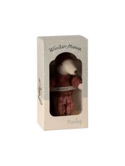 Maileg Big Sister / Big Brother Mouse - Wintermaus mit Ski