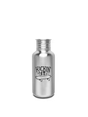 Kivanta 500 ml Edelstahl Trinkflasche (ohne Deckel) | Skateboard II