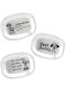 Edelstahl Deckel für Kivanta Lunchbox XL - 3er Set "Hund / Dalmatiner"