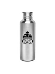 Kivanta 750 ml Edelstahl Trinkflasche (ohne Deckel) | Ski (2 Variationen)